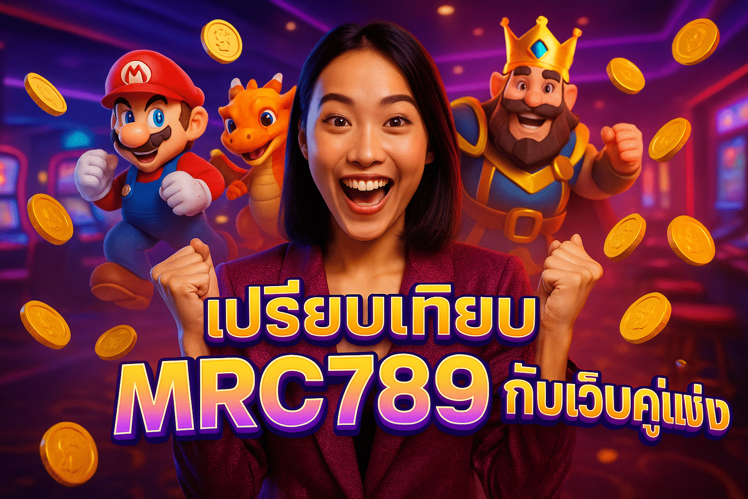เปรียบเทียบ MRC789 กับเว็บคู่แข่ง