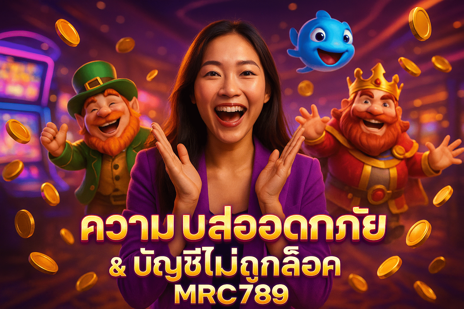 ความปลอดภัย & บัญชีไม่ถูกล็อค MRC789