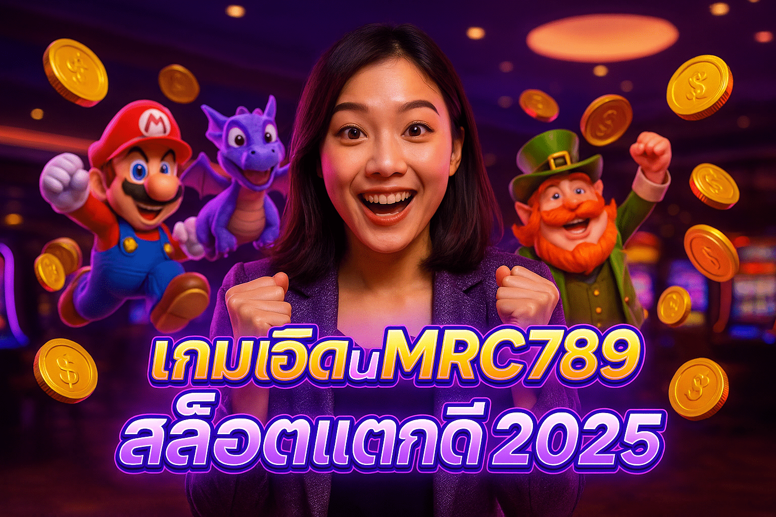 เกมฮิตใน MRC789 สล็อตแตกดี 2025