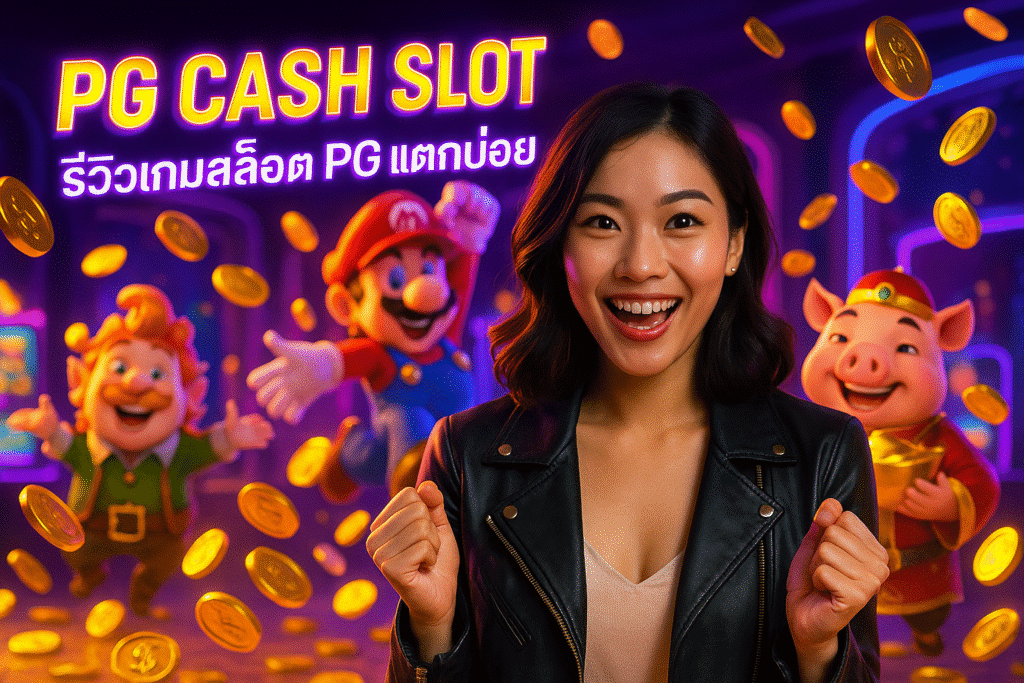 PG CASH SLOT รีวิวเกมสล็อต PG แตกบ่อย