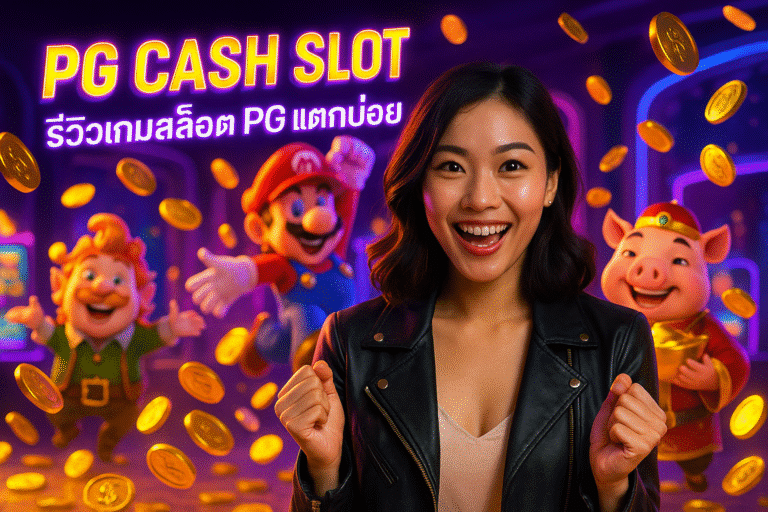 PG CASH SLOT รีวิวเกมสล็อต PG แตกบ่อย